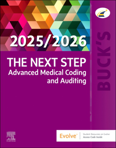 Bucks The Next Step 2025/2026: Advanced Medical Coding and Auditing. Text with Access Code Cover Image