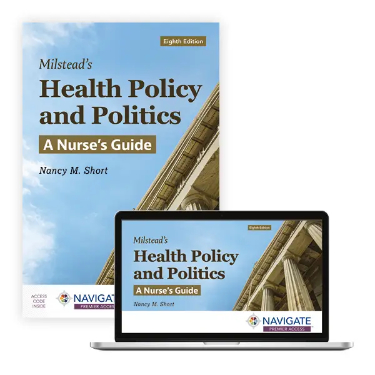 Milsteads Health Policy and Politics: A Nurses Guide. Text with Access Code Cover Image