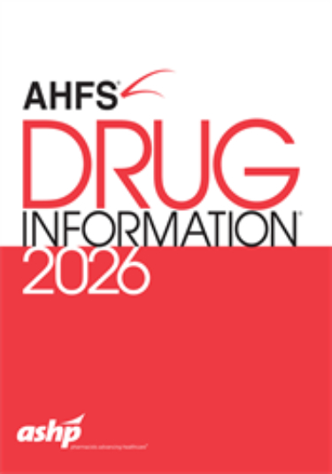 AHFS Drug Information 2026 Cover Image