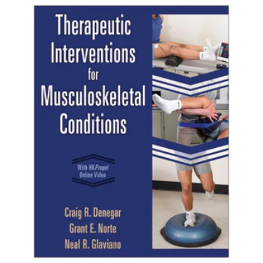 Therapeutic Interventions for Musculoskeltel Conditions Cover Image