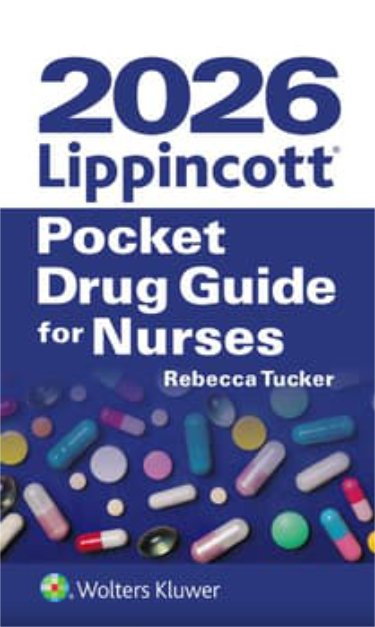 2026 Lippincott Pocket Drug Guide for Nurses Cover Image