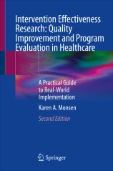 Intervention Effectiveness Research: Quality Improvement and Program Evaluation Cover Image