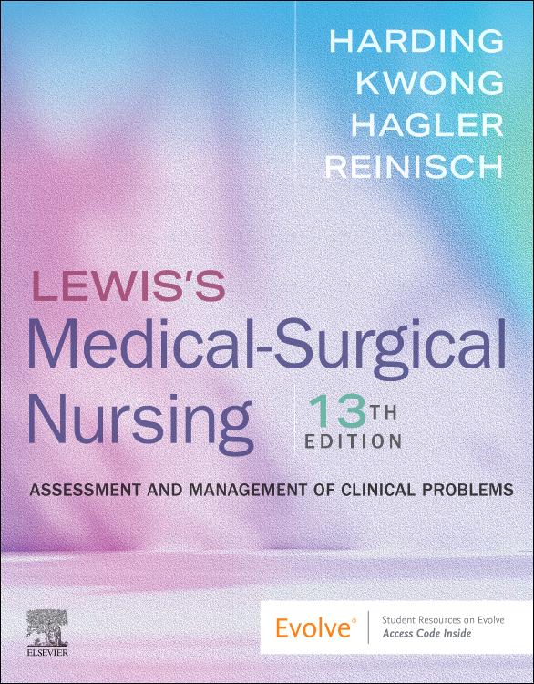 Lewiss Medical-Surgical Nursing: Assessment and Management of Clinical Problems. Single Volume. Text with Access Code Cover Image