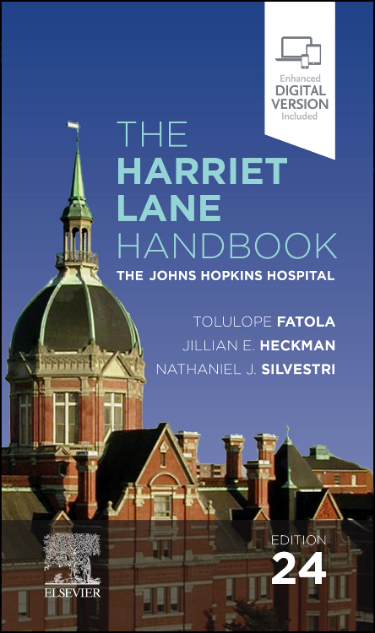 Harriet Lane Handbook: The Johns Hopkins Hospital. Text with Access Code Cover Image