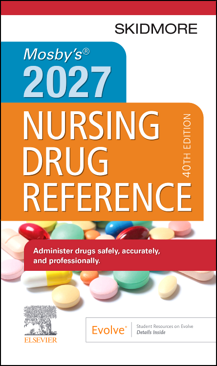 Mosbys 2027 Nursing Drug Reference. Text with Access Code Cover Image