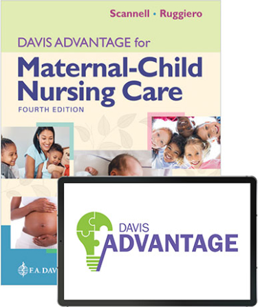 Davis Advantage for Maternal-Child Nursing Care. Text with Access Code Cover Image