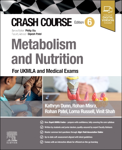 Crash Course Metabolism and Nutrition. Text with Access Code Cover Image