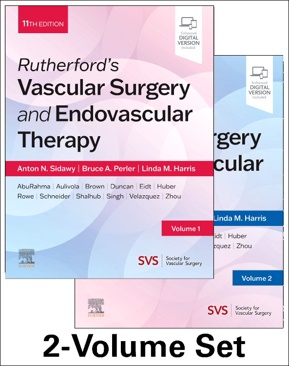 Rutherfords Vascular Surgery and Endovascular Therapy. 2 Volume Set. Text with Digital Version Cover Image