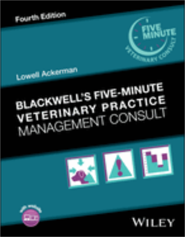 Blackwells Five-Minute Veterinary Practice Management Consult Cover Image