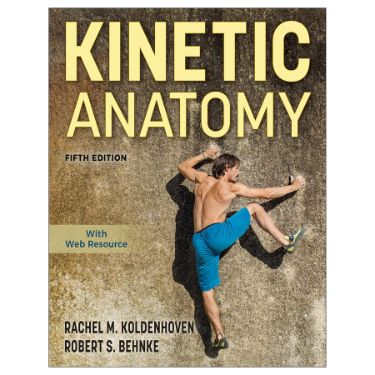 Kinetic Anatomy with web Resource Cover Image