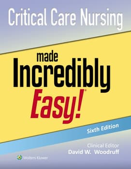 Critical Care Nursing Made Incredibly Easy! Cover Image
