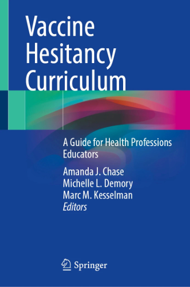 Vaccine Hesitancy Curriculum:A Guide for Health Professions Educators Cover Image