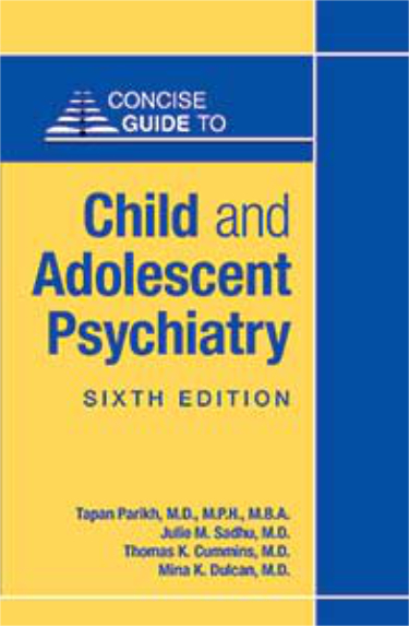 Concise Guide to Child and Adolescent Psychiatry Cover Image