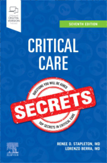 Critical Care Secrets Cover Image