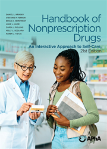 Handbook of Nonprescription Drugs: An Interactive Approach to Self-Care Cover Image