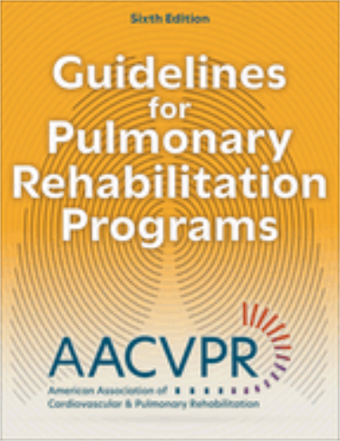 Guidelines for Pulmonary Rehabilitation Programs. Text with Access Code Cover Image