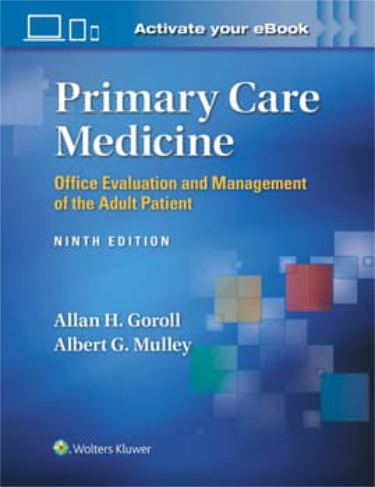 Primary Care Medicine: Office Evaluation and Management of the Adult Patient. Cover Image