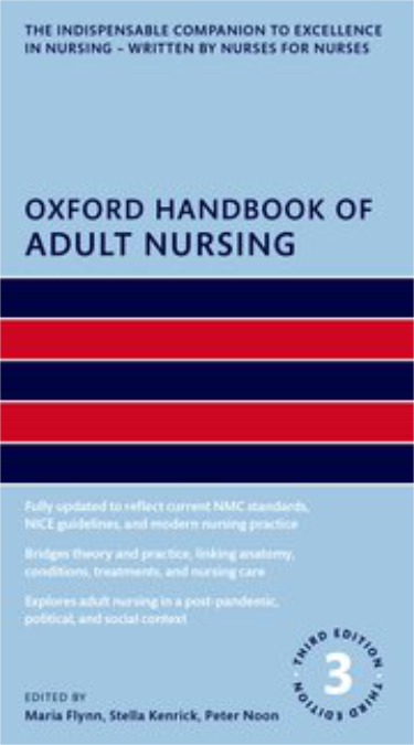 Oxford Handbook of Adult Nursing Cover Image