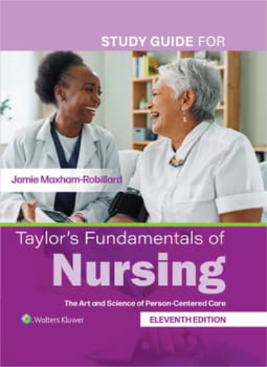 Study Guide for Fundamentals of Nursing: The Art and and Science of Person-Centered Care Cover Image