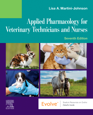 Applied Pharmacology for Veterinary Technicians Cover Image