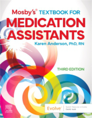 Mosbys Textbook for Medication Assistants Cover Image