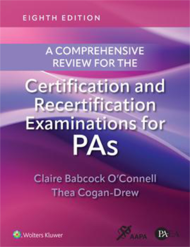 Comprehensive Review for the Certification and Recertification Examinations for Physician Assistants Cover Image