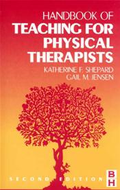 Handbook of Teaching for Physical Therapists Cover Image