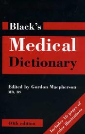 Blacks Medical Dictionary Cover Image