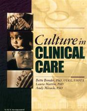 Culture in Clinical Care Cover Image