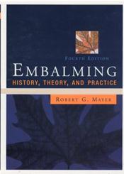 Embalming: History, Theory, and Practice Cover Image