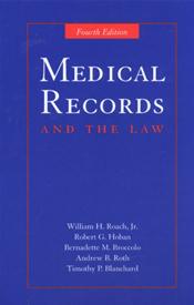 Medical Records and the Law Cover Image