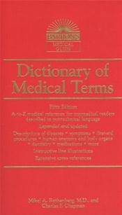 Dictionary of Medical Terms Cover Image