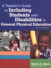 Teachers Guide to Including Students with Disabilities in General Physical Education Cover Image