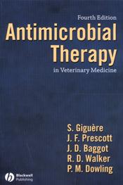 Antimicrobial Therapy in Veterinary Medicine Cover Image
