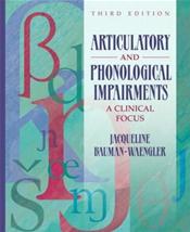 Articulatory and Phonological Impairments: A Clinical Focus Cover Image