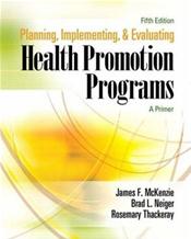 Planning, Implementing, and Evaluating Health Promotion Programs: A Primer. Text with Study Card Cover Image