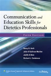 Communication and Education Skills for Dietetics Professionals. Text with Internet Access Code for thePoint Cover Image