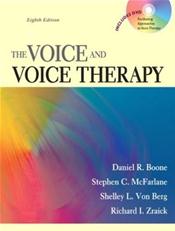 Voice and Voice Therapy. Text with DVD Cover Image