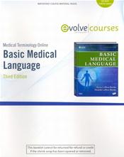 Medical Terminology Online for Basic Medical Language. Internet Access Code with Users Guide Cover Image