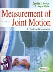 Measurement of Joint Motion: A Guide to Goniometry Cover Image