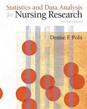 Statistics and Data Analysis for Nursing Research Cover Image