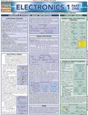 Electronics 1 Part 1 Laminated Reference Chart