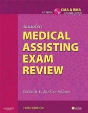 Saunders Medical Assisting Examination Review. Text with CD-ROM for Macintosh and Windows Cover Image