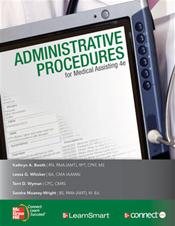Administrative Procedures: For Medical Assisting. Text with CD-ROM Cover Image