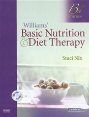 Williams Basic Nutrition and and Diet Therapy Package. Includes Textbook and Internet Access Code for Online Course Cover Image