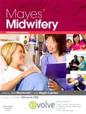 Mayes Midwifery. Text with Internet Access Code Cover Image