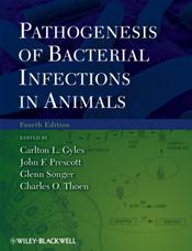 Pathogenesis of Bacterial Infections in Animals Cover Image