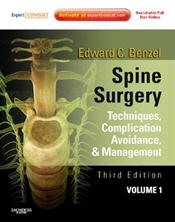 Spine Surgery: Techniques, Complication Avoidance, and Management. 2 Volume Set. Text with Internet Access Code for Expert Consult Edition Cover Image