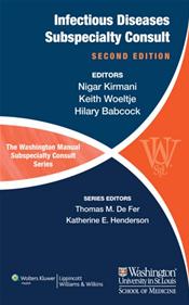 Washington Manual Infectious Diseases Subspecialty Consult Cover Image