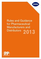 Rules and Guidance for Pharmaceutical Manufacturers and Distributors 2014 Cover Image